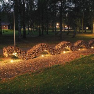 Taideteokset heräävät eloon valaistuksen myötä