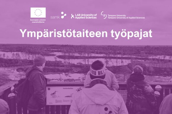 Ympäristötaiteen työpajat Kankaanpäässä maalis-huhtikuussa