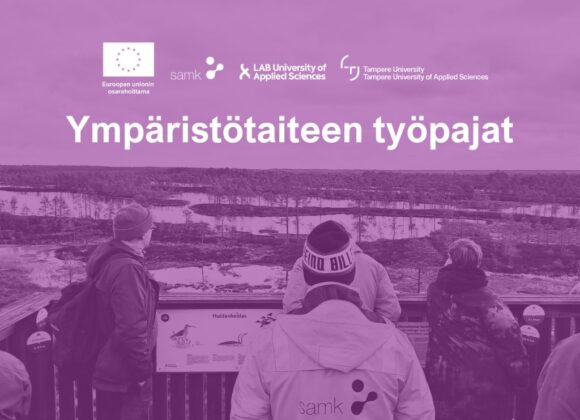 Ympäristötaiteen työpajat Kankaanpäässä maalis-huhtikuussa